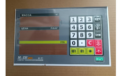 Плёночная панель на стойке передняя(335(LED) для весов M-ER 335ACLP, 335ACP,335ACPU Плёночная панель на стойке передняя(335(LED) для весов M-ER 335ACLP, 335ACP,335ACPU
